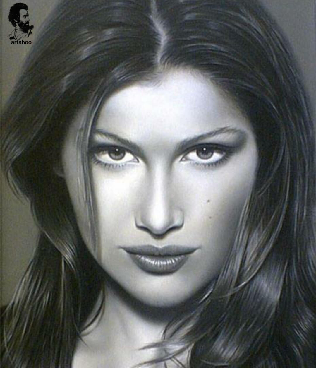 آموزش نقاشی سیاه قلم